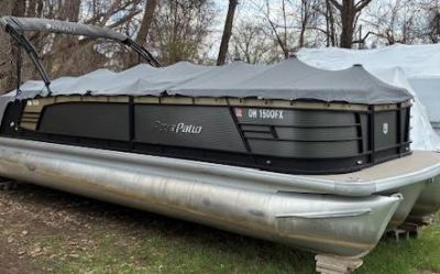 Photo of a 2020 Aqua Patio Tritoon Boat for sale