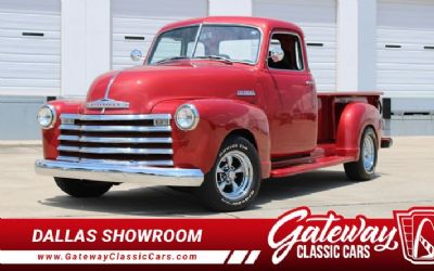 1948 Chevrolet 3100 5-Window Pickup Restomod 1948 Chevrolet Pickup 5 Window