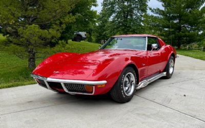 Photo of a 1972 Chevrolet Corvette T-Top Number Matching 454 LS5 4SPD AC PS PB Tilt for sale
