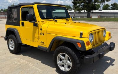 Photo of a 2004 Jeep Wrangler for sale