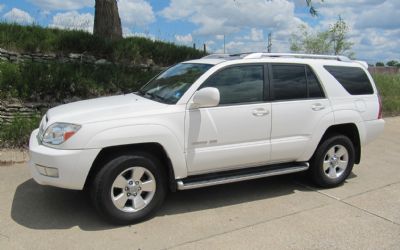 Photo of a 2003 Toyota 4 Runner Limited All Options for sale