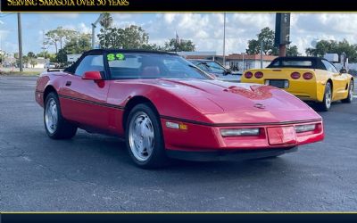 Photo of a 1989 Chevrolet Corvette Base 2DR Convertible for sale