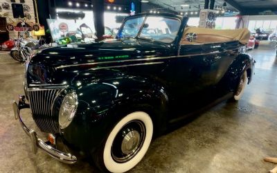 Photo of a 1939 Ford Deluxe Convertible for sale