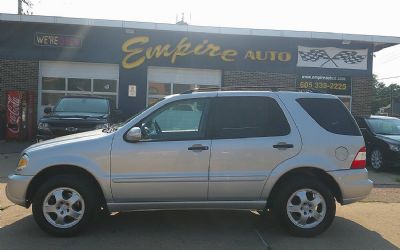 Photo of a 2002 Mercedes-Benz M-Class ML 320 AWD 4MATIC 4DR SUV for sale
