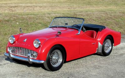 Photo of a 1961 Triumph TR3A Convertible Roadster for sale