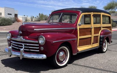 1948 Ford Super Deluxe Woody Wagon