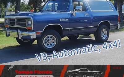 1988 Dodge Ramcharger 4X4 
