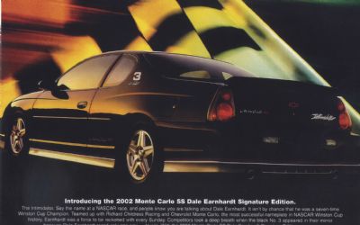 Photo of a 2002 Chevrolet Monte Carlo SS for sale