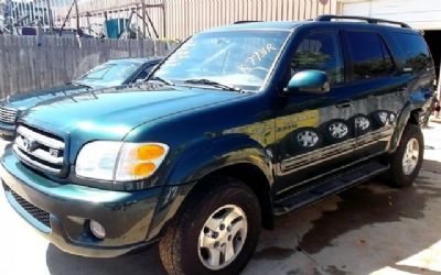 2001 Toyota Sequoia Limited 4WD